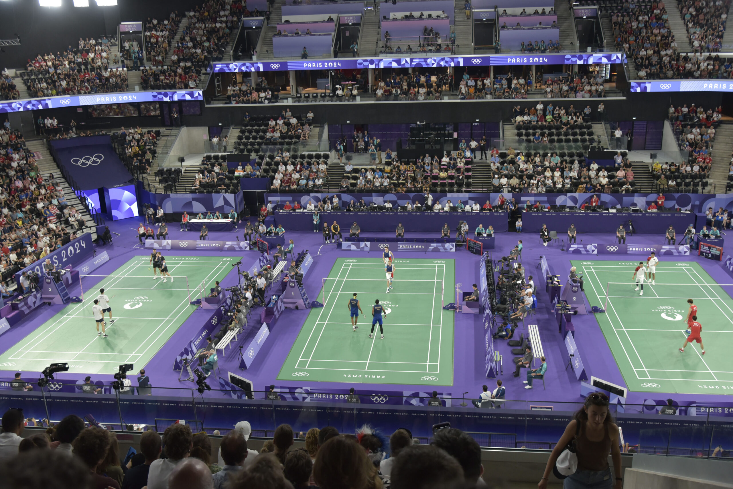 JO Paris 2024 badminton