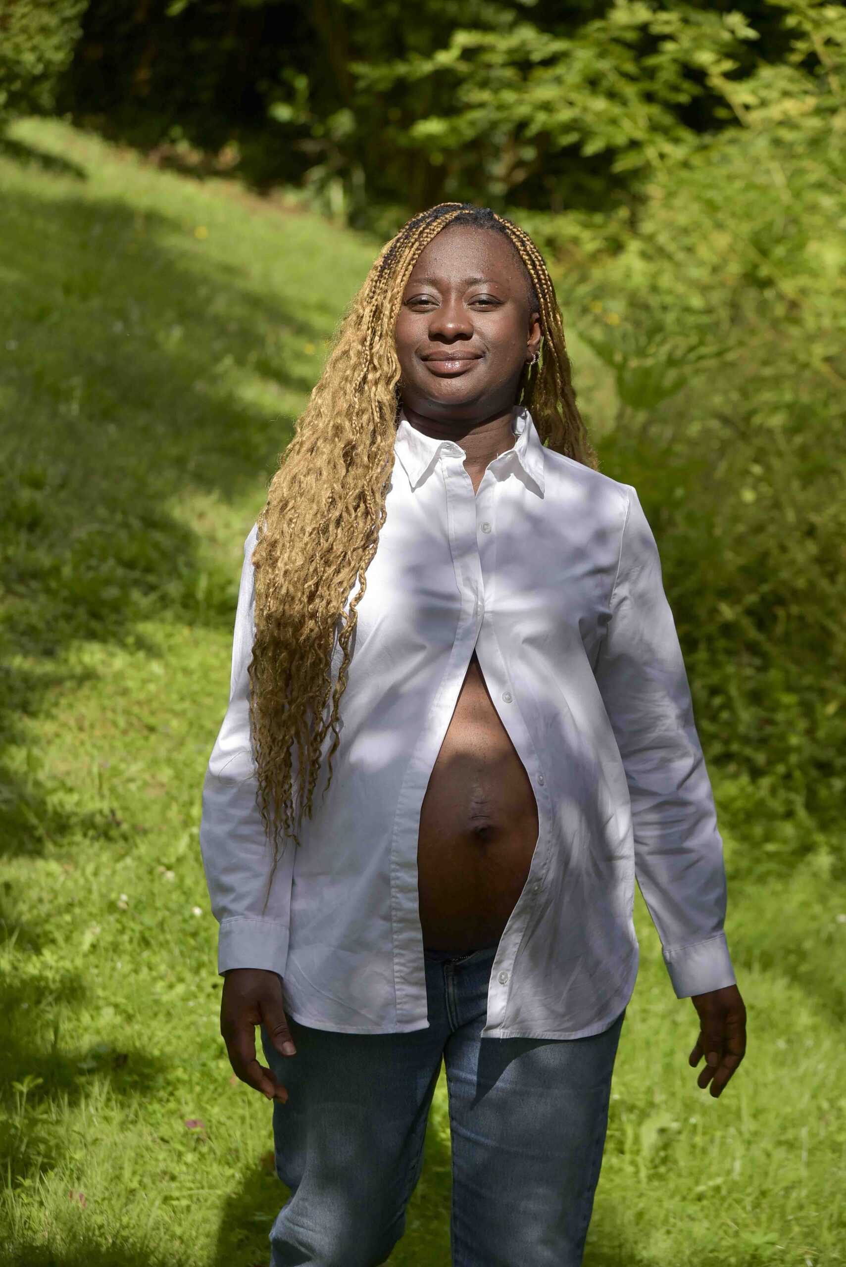 grossesse jardin
