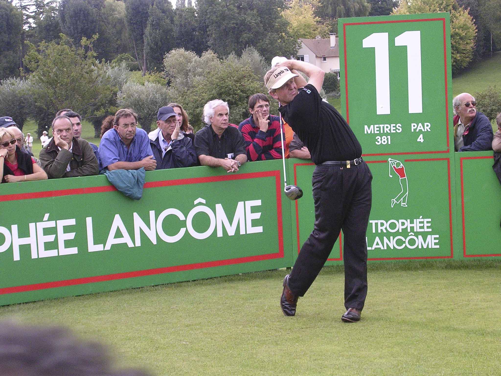 golf trophee lancone colin montgomerie